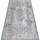 Dom Dywany Rugsx Dywan Strukturalny SOLE D3871 Ornament, ramka - 80x250 cm Niebieski
