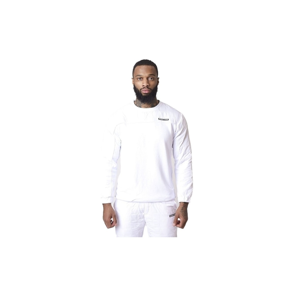 tekstylia Męskie Bluzy Project X Paris 2020104 Biały