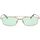 Zegarki & Biżuteria  okulary przeciwsłoneczne Kuboraum Occhiali Da Sole  H57 SI-20 Srebrny