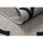 Dom Dywany Rugsx DYWAN SZNURKOWY SIZAL FLOORLUX 20608 , koniczyna 160x230 cm Szary