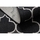 Dom Dywany Rugsx DYWAN SZNURKOWY SIZAL FLOORLUX 20607 , koniczyna 160x230 cm Czarny