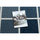 Dom Dywany Rugsx Dywan SPRING 20426994 kwadraty, ramka sznurkowy, p 160x230 cm Niebieski