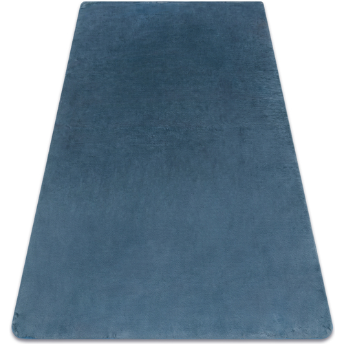 Dom Dywany Rugsx Dywan POSH Shaggy niebieski gruby, pluszowy, antyp 120x160 cm Niebieski