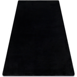 Dywan POSH Shaggy czarny gruby, pluszowy, antypoś 120x160 cm