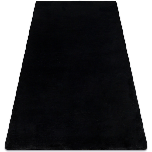 Dom Dywany Rugsx Dywan POSH Shaggy czarny gruby, pluszowy, antypoś 120x160 cm Czarny