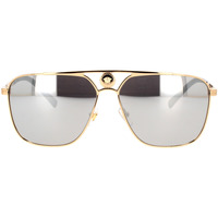 Zegarki & Biżuteria  okulary przeciwsłoneczne Versace Occhiali da Sole  VE2238 12526G Złoty