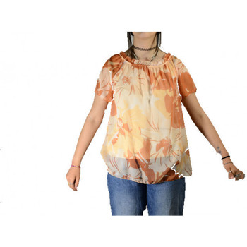 tekstylia Damskie T-shirty i Koszulki polo Dinovo 5323 Pomarańczowy
