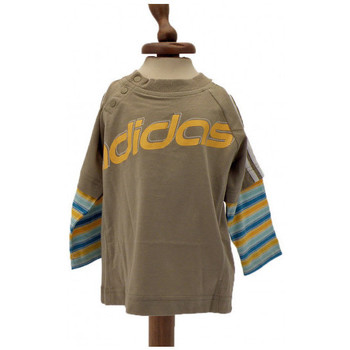 tekstylia Dziecko T-shirty i Koszulki polo adidas Originals Shirt Bimbo Beżowy