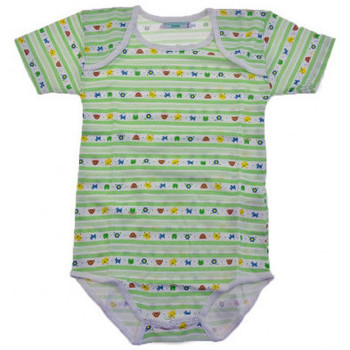 tekstylia Dziecko T-shirty i Koszulki polo Chicco Infant Körper Zielony