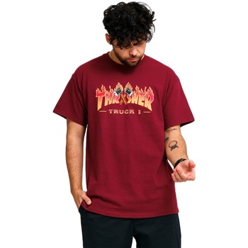 tekstylia Męskie T-shirty z krótkim rękawem Thrasher  Bordeaux