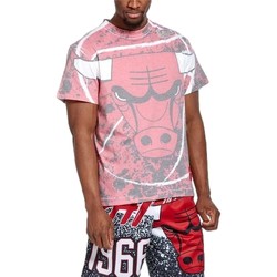 tekstylia Męskie T-shirty z krótkim rękawem Mitchell And Ness  Czerwony