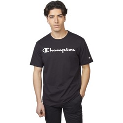 tekstylia Męskie T-shirty z krótkim rękawem Champion  Czarny
