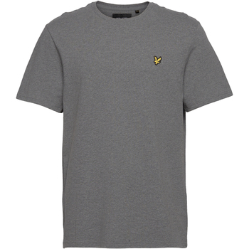 tekstylia Męskie T-shirty z krótkim rękawem Lyle & Scott Plain T-Shirt Szary