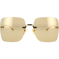 Zegarki & Biżuteria  Dziecko okulary przeciwsłoneczne Gucci Occhiali da Sole  GG1147S 003 Złoty
