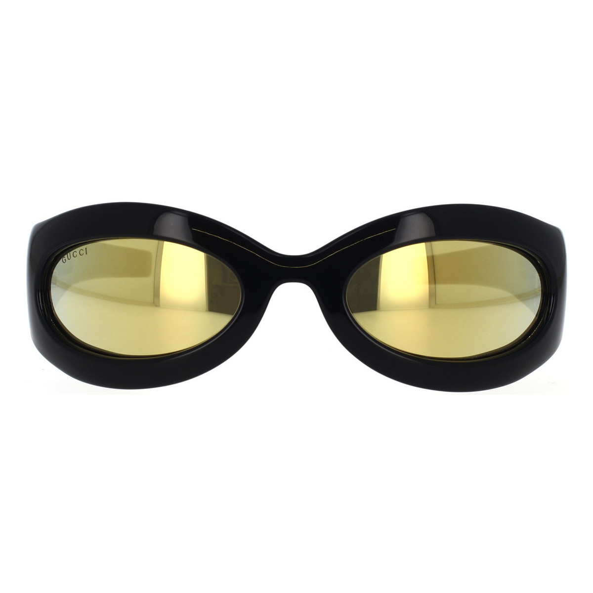 Zegarki & Biżuteria  Damskie okulary przeciwsłoneczne Gucci Occhiali da Sole  GG1247S 003 Czarny