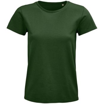tekstylia Damskie T-shirty i Koszulki polo Sols PIONNER WOMEN Zielony