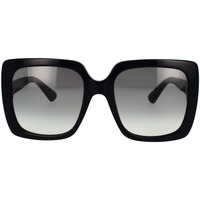 Zegarki & Biżuteria  Damskie okulary przeciwsłoneczne Gucci Occhiali da Sole  GG0418S 001 Czarny
