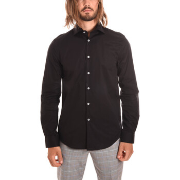 tekstylia Męskie Koszule z długim rękawem Egon Von Furstenberg 50-1 Czarny