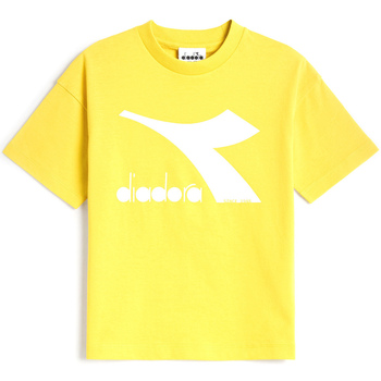tekstylia Dziecko T-shirty i Koszulki polo Diadora 102178266 Żółty