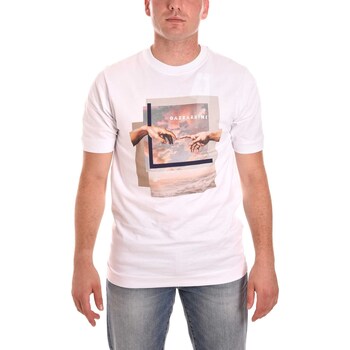 tekstylia Męskie T-shirty i Koszulki polo Gazzarini TE55G Biały