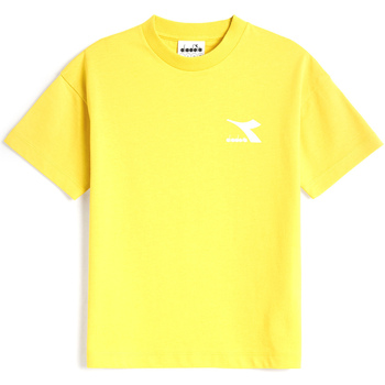 tekstylia Dziecko T-shirty i Koszulki polo Diadora 102178265 Żółty