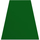 Dom Dywany Rugsx Dywan antypoślizgowy RUMBA 1967 zieleń 100x200 cm Zielony