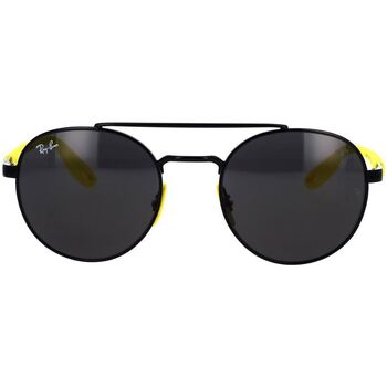 Zegarki & Biżuteria  okulary przeciwsłoneczne Ray-ban Occhiali da Sole  Scuderia Ferrari RB3696M F02887 Żółty