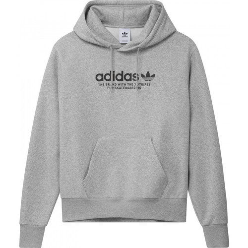 tekstylia Bluzy adidas Originals 4.0 logo hoodie Szary