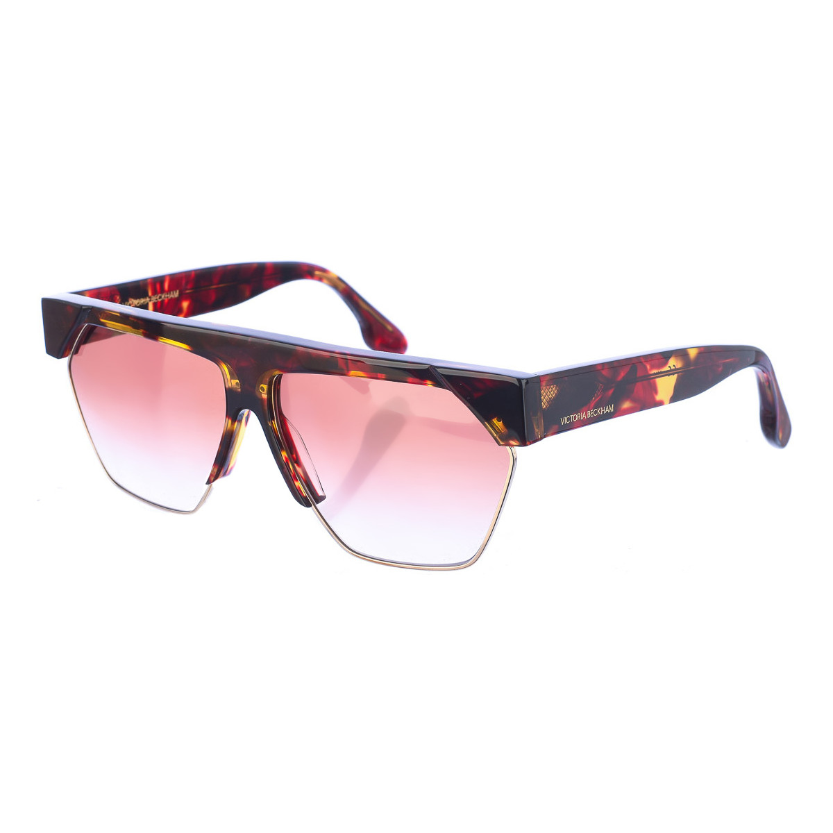 Zegarki & Biżuteria  Damskie okulary przeciwsłoneczne Victoria Beckham VB622S-616 Czerwony