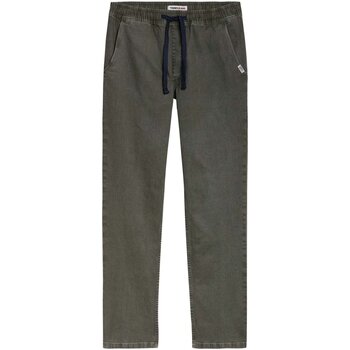 tekstylia Męskie Spodnie Tommy Jeans DM0DM12762 Zielony