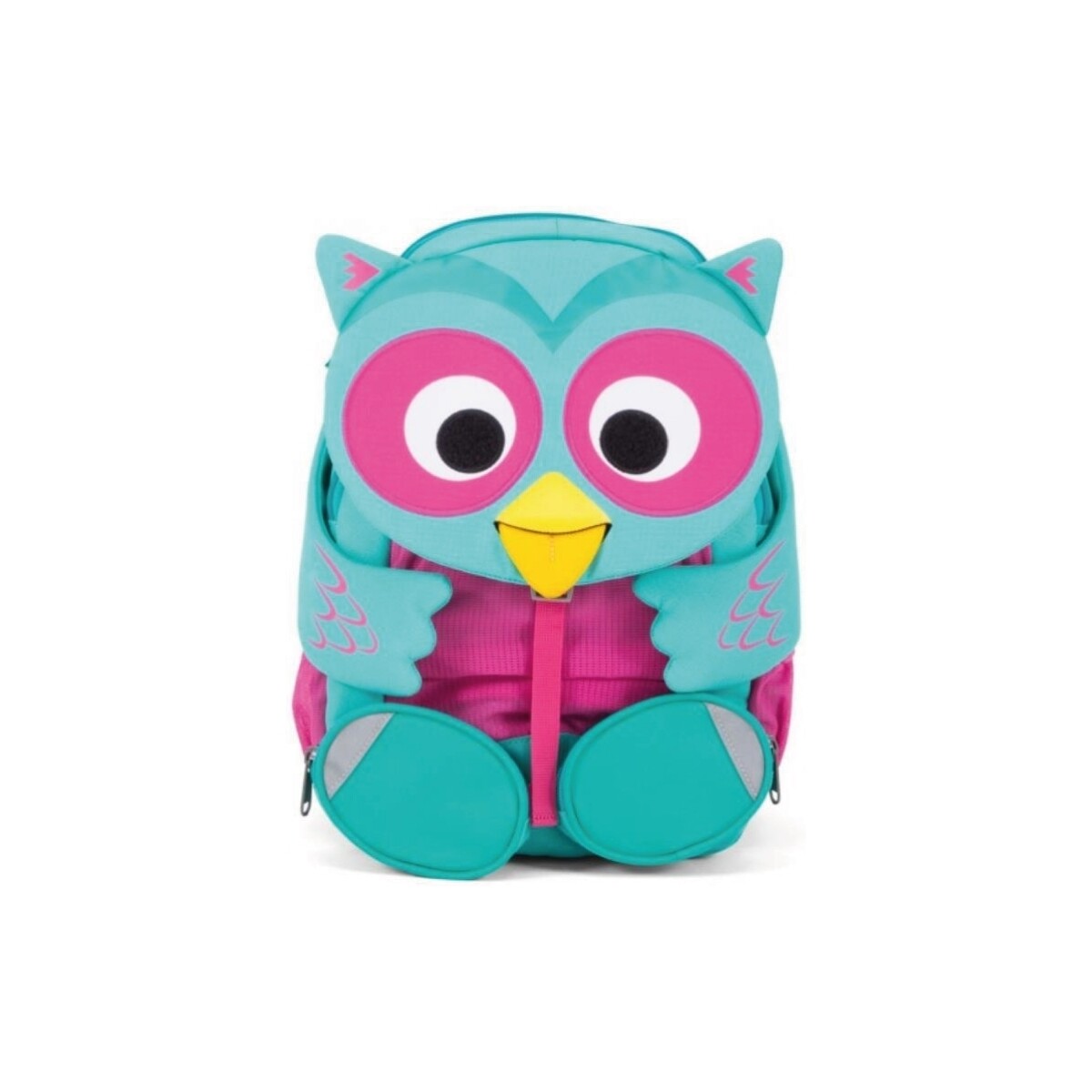 Torby Dziecko Plecaki Affenzahn Olina Owl Large Friend Backpack Niebieski
