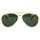 Zegarki & Biżuteria  okulary przeciwsłoneczne Ray-ban Occhiali da Sole  New Aviator RB3625 919631 Złoty