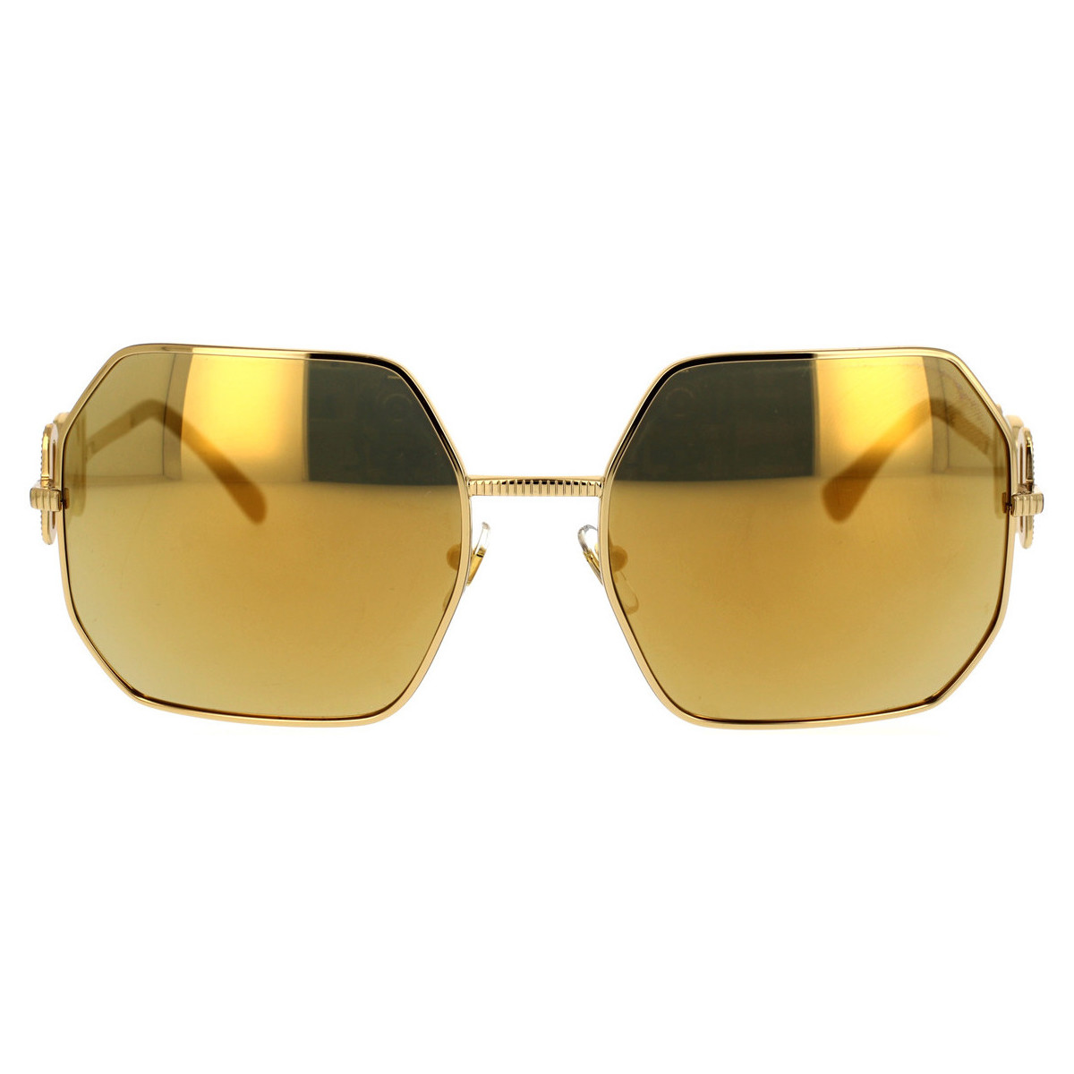 Zegarki & Biżuteria  okulary przeciwsłoneczne Versace Occhiali da Sole  VE2248 10027P Złoty