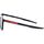 Zegarki & Biżuteria  okulary przeciwsłoneczne Prada Occhiali da Sole  Linea Rossa PS10WS 1AB06G Polarizzati Czarny