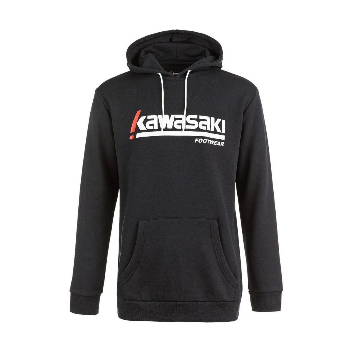 tekstylia Męskie Bluzy Kawasaki Killa Unisex Hooded Sweatshirt K202153 1001 Black Czarny