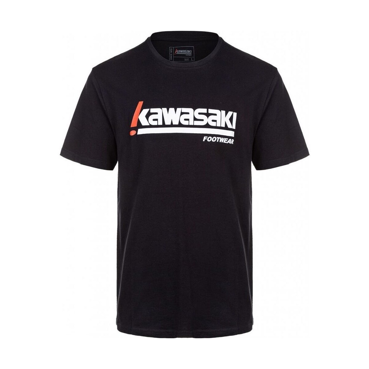 tekstylia Męskie T-shirty z krótkim rękawem Kawasaki Kabunga Unisex S-S Tee K202152 1001 Black Czarny