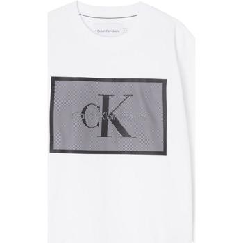 tekstylia Męskie Bluzy Calvin Klein Jeans  Biały