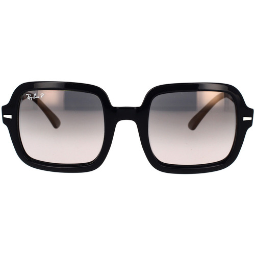 Zegarki & Biżuteria  okulary przeciwsłoneczne Ray-ban Occhiali da Sole  RB2188 901/M3 Polarizzati Czarny