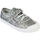 Buty Dziecko Trampki Kawasaki Glitter Kids Shoe W/Elastic K202586 8889 Silver Biały