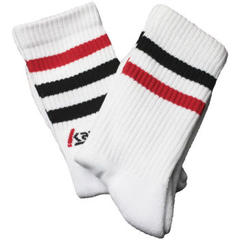 Kawasaki 2 Pack Socks K222068 1002 White Biały