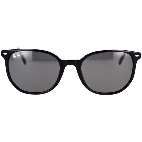 Zegarki & Biżuteria  okulary przeciwsłoneczne Ray-ban Occhiali da Sole  Elliot RB2197 901/48 Polarizzato Czarny