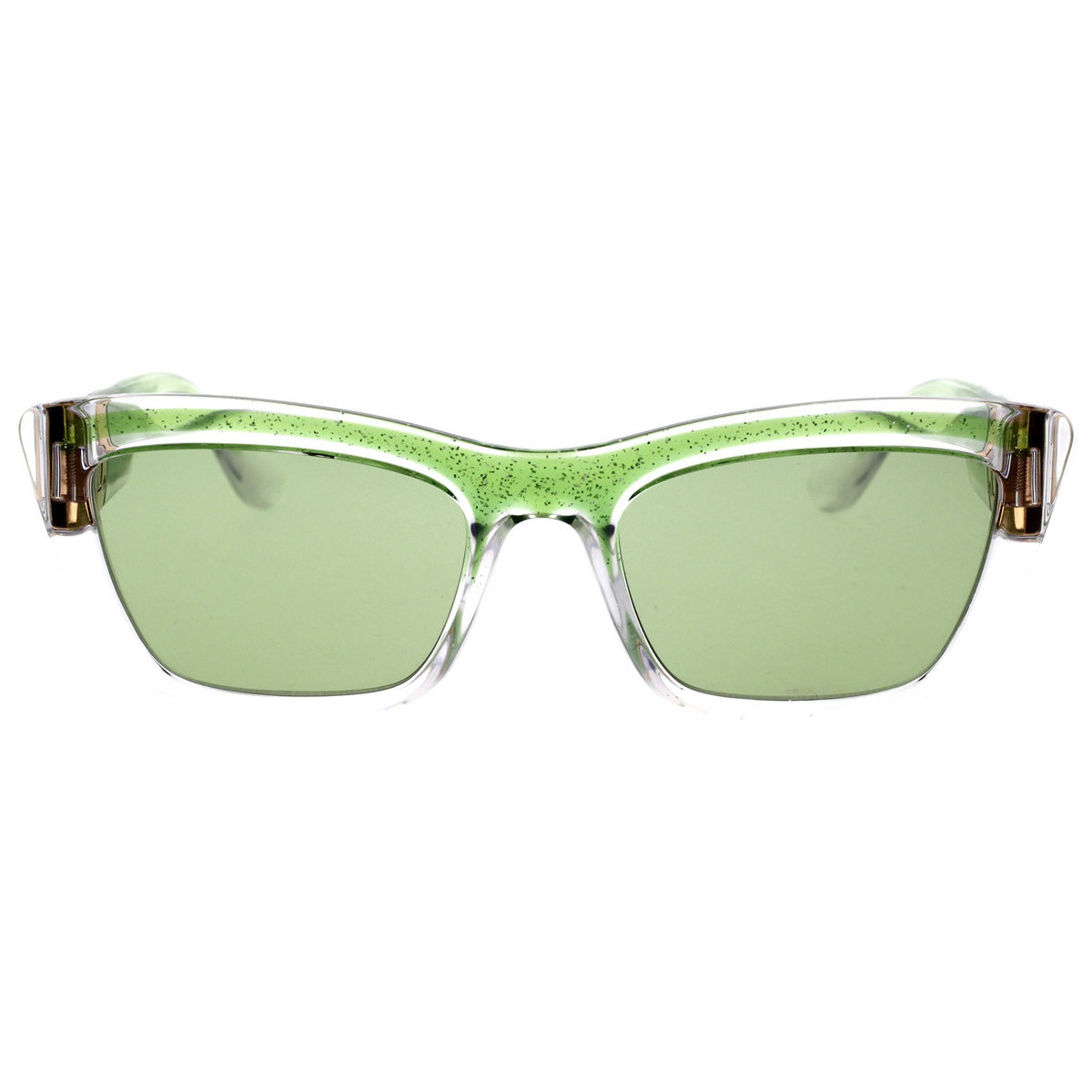 Zegarki & Biżuteria  okulary przeciwsłoneczne D&G Occhiali da Sole Dolce&Gabbana DG6171 3354/2 Kaki