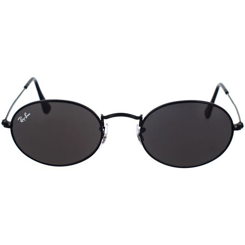 Zegarki & Biżuteria  okulary przeciwsłoneczne Ray-ban Occhiali da Sole  Oval RB3547 002/B1 Czarny