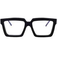 Zegarki & Biżuteria  Męskie okulary przeciwsłoneczne Kuboraum Occhiali Da Vista  K26 BS-OP Czarny