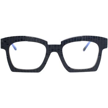 Zegarki & Biżuteria  Męskie okulary przeciwsłoneczne Kuboraum Occhiali Da Vista  K5 BS-OP2 Czarny