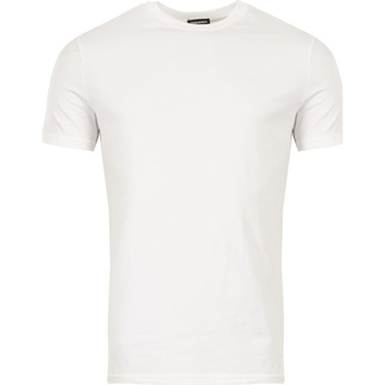 tekstylia Męskie T-shirty z krótkim rękawem Dsquared DCX20030 Biały
