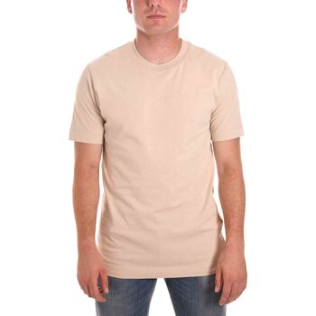 tekstylia Męskie T-shirty z krótkim rękawem Gazzarini TE50G Beżowy