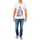 tekstylia Męskie T-shirty z krótkim rękawem Eleven Paris BERLIN M MEN Biały