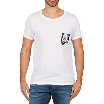tekstylia Męskie T-shirty z krótkim rękawem Eleven Paris MARYLINPOCK MEN Biały