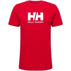 tekstylia Męskie T-shirty z krótkim rękawem Helly Hansen  Czerwony